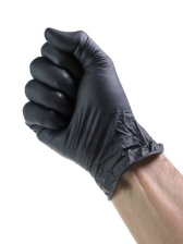 Nitril Einmalhandschuhe schwarz 100er Pack LARGE 