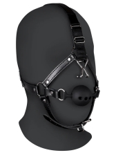 OUCH XTREME Kopfharness mit Knebel / Nasenhaken 