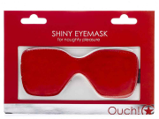 OUCH Shiny Eyemask - Augenbinde rot 