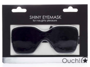 OUCH Shiny Eyemask - Augenbinde schwarz 
