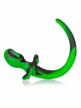 OXBALLS  SWIRL DOGTAIL PUG - grün-schwarz 