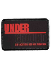 PRIDE - Klett-Patch UNDERGROUND 6,5x10 cm 