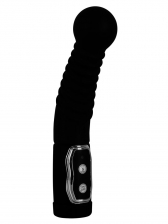 Prostate rotierender Massager - schwarz 