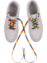 Gay Pride Regenbogen Schnürsenkel - 140cm 
