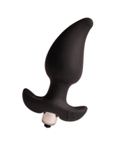 BUTT QUIVER 7fach VIBRATOR - schwarz 