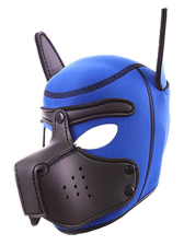 RUDERIDER Neopren Puppy-Maske blau 