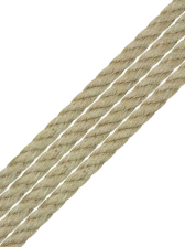 Seil aus Hanf - naturfarben 