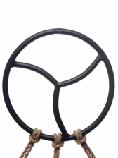 Shibari Bondage-Ring TRI schwarz 