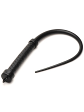 Peitsche VIPER Singletail Silikon 60cm schwarz 