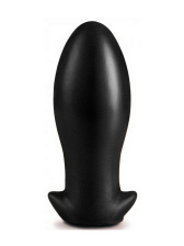 Silikon Plug Bullet Egg LARGE 15 x 6.5cm schwarz 