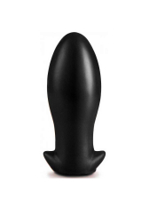 Silikon Plug Bullet Egg MEDIUM 12 x 5.5cm schwarz 