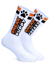 SNEAKFREAXX - WOOF PUPPY orange 