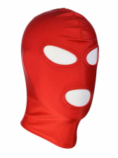 Spandex Maske klassisch rot 