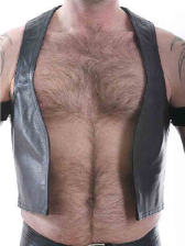 SPEXTER Lederweste klassisch schmal 