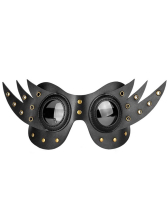Steampunk Splicy-Wing-Maske Schwarz 
