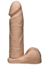 VAC-U-LOCK 8 inch Dildo FIRMSKIN - hell 