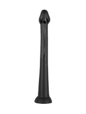 Whale Penis Soft Anal Dildo 45cm - Large schwarz 