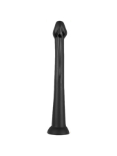 Whale Penis Soft Anal Dildo 40cm - Medium schwarz 