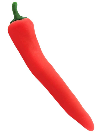 10-Stufen-Gemüsevibrator RED PEPPER CHILI 