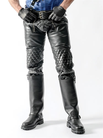 Mister B Leder Padded Sailor Jeans - Zimmermannshose 32 