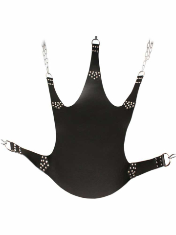 Sling aus Leder 5 Punktsling schwarz 