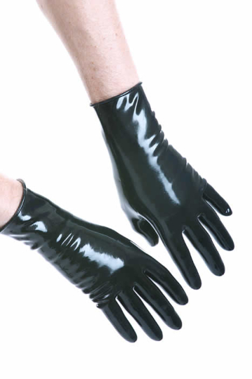 Gummi-Handschuhe bis zum Handgelenk DÜNN XL