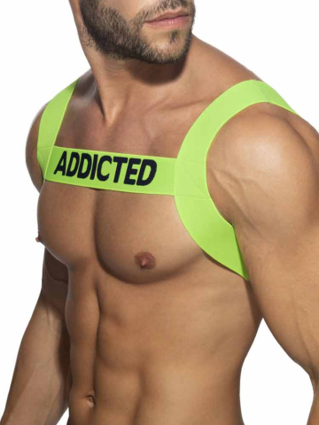 ADDICTED Harness neongrün 