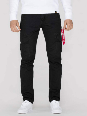 Alpha Industries Hose Agent Pant - schwarz 