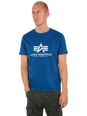 Alpha Industries Basic T-Shirt - NASA blue 