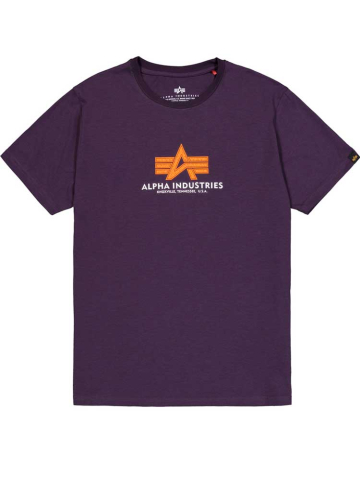 Alpha Industries Basic T Rubber - plum 