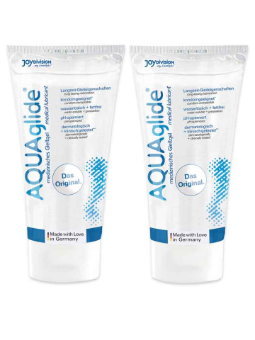 Aqua Glide medizinisches Gleitgel 2x50ml 