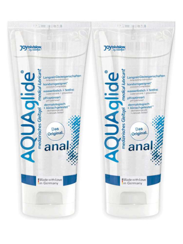 Aqua Glide ANAL medizinisches Gleitgel 2x100ml 