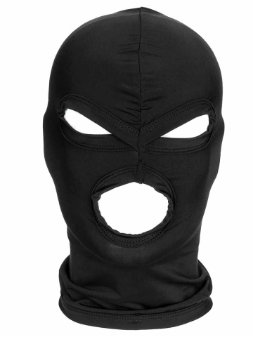 BALACLAVA-Sturmhaube Spandex fein schwarz 