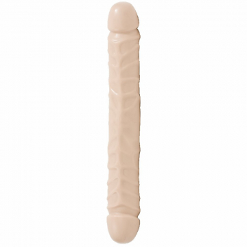 Doppeldildo DOC JOHNSON 12" biegsam - hell 