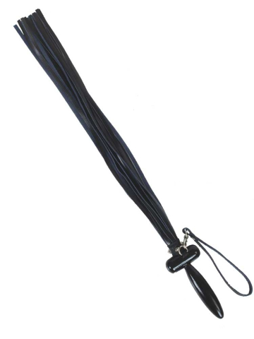 Flogger-Peitsche 61cm mit Holzgriff 