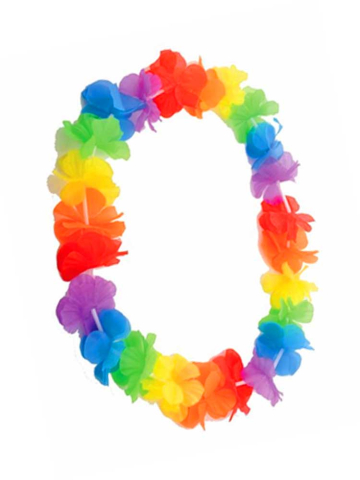 Gay Pride Regenbogen Hawaikette 