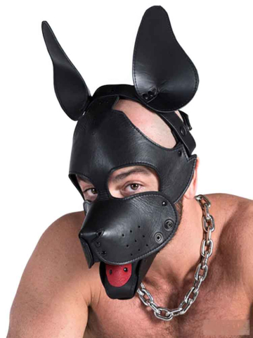 K9 Hunde-Maske mit abnehmbarer Schnauze / Maulkorb 