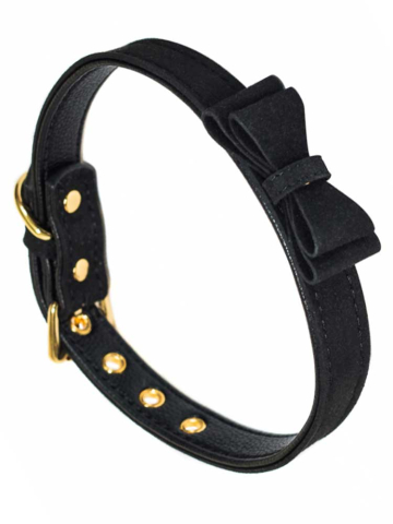 LOLA DECADENCE Halsband schwarz-gold 