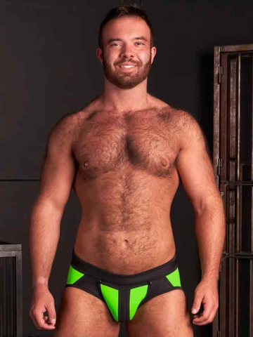 Mister S Neo ALL ACCESS BRIEF - lime 