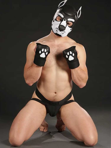 Mister S OPEN PAW Puppy Handschuhe - weiss 