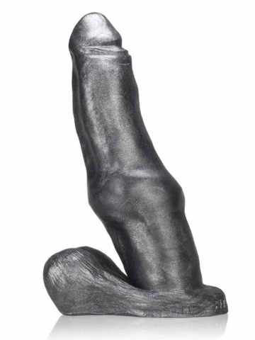 OXBALLS PIT-BULL Silikon Dildo 25x6.5cm - smoke 