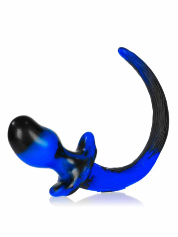 OXBALLS  SWIRL DOGTAIL PUG - blau-schwarz 