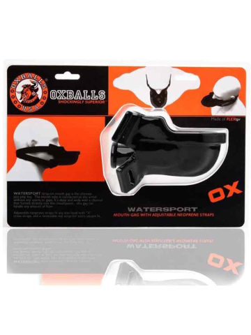 OXBALLS Urinal Watersport-Knebel - schwarz 