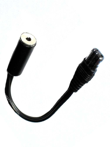 Reizstrom Adapter #4 - 2.5mm Buchse und Vitatronic-Stift 