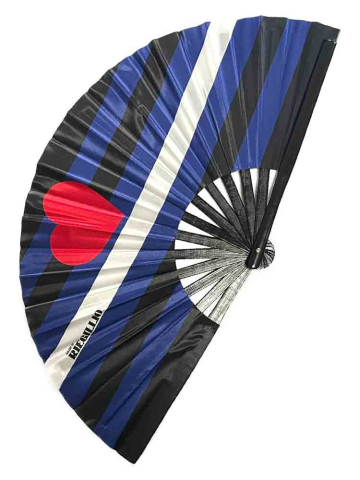 Riegillio Leather Pride Fächer 62 cm 