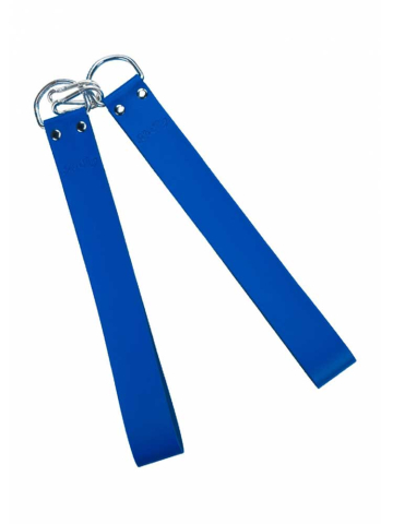 Sling-Beinschlaufen Leder blau 