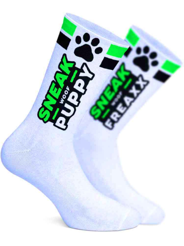 SNEAKFREAXX - WOOF PUPPY lime-grün 