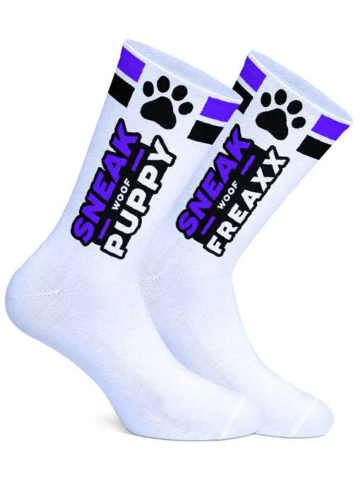 SNEAKFREAXX - WOOF PUPPY purple 