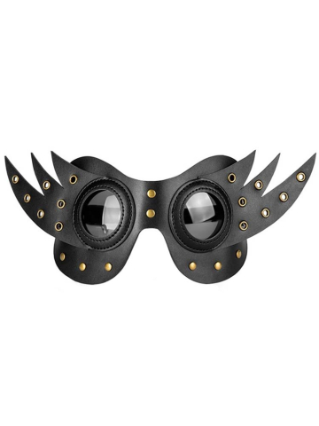 Steampunk Splicy-Wing-Maske Schwarz 