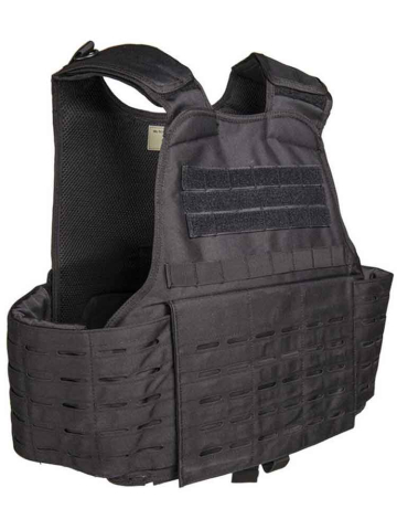 SWAT Laser-Cut System Weste schwarz 
